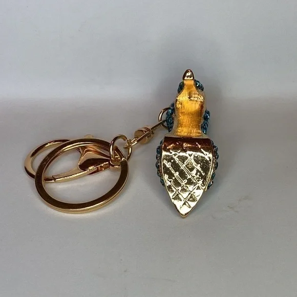 BLUE HIGH HEEL KEYCHAIN ✨✨✨ - Picture 3 of 4
